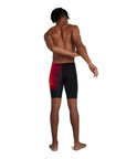 Speedo Men's Placement Jammer Black / Dragonfire Orange - Booley Galway