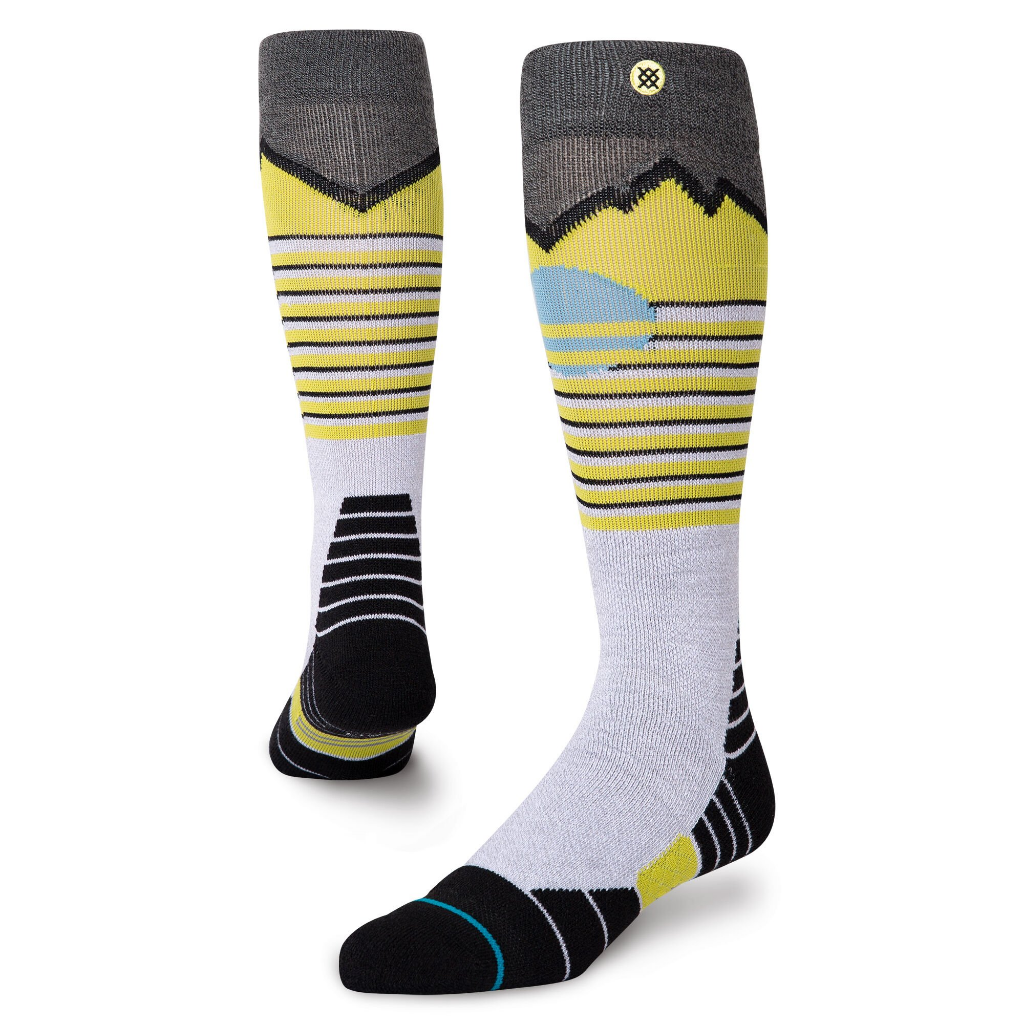 Stance Unisex Snow Medium Over the Calf Dawn Patrol Lime - Booley Galway