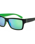 Riser Matt Black With Green With Green Mirror Lens