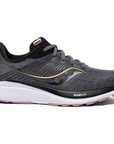 Saucony Women's Guide 14 Charcoal / Rose - Booley Galway