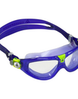 Aqua Sphere Kids Seal 2 Goggle Clear Lens Purple / Lime - Booley Galway