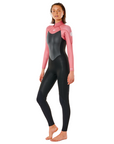Rip Curl Women's Omega 3/2 Back Zip Dusty Rose - Booley Galway