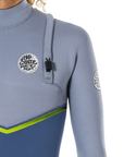 Rip Curl Men's E Bomb 3/2 Zip Free Steamer - Booley Galway