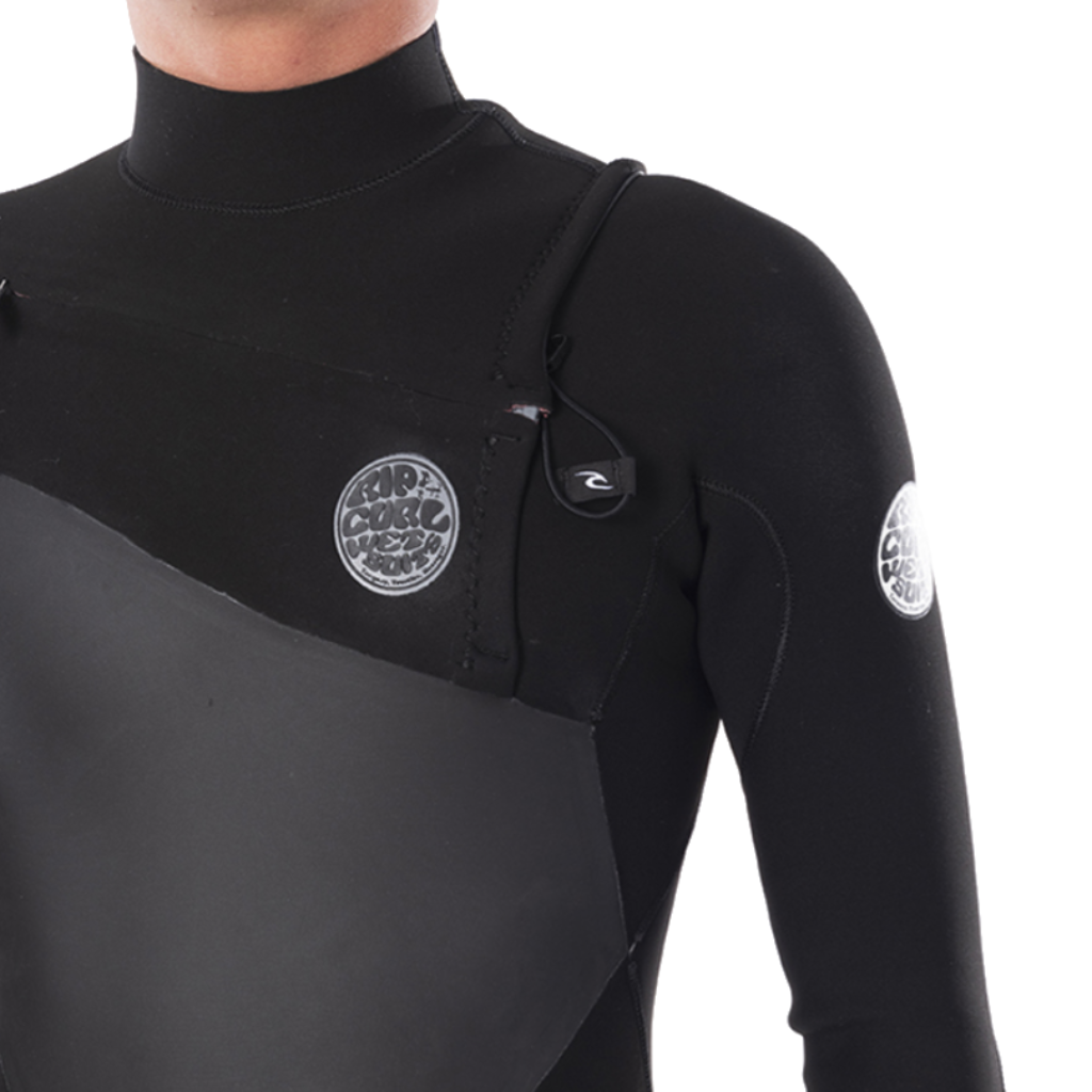 Rip Curl Men's Flashbomb 5/3 Chest Zip Steamer - Booley Galway