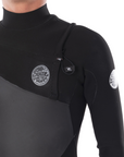 Rip Curl Men's Flashbomb 5/3 Chest Zip Steamer - Booley Galway