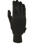 Extremities Silk Liner Glove Black - Booley Galway