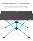 Helinox Table One Hard Top Black / Cyan Blue - Booley Galway