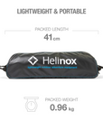 Helinox Table One Hard Top Black / Cyan Blue - Booley Galway