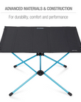 Helinox Table One Hard Top Large Black / Cyan Blue - Booley Galway
