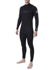 Rip Curl Men's Dawn Patrol 5/3 Chest Zip Steamer Black - Booley Galway