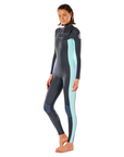Rip Curl Women's Dawn Patrol 5/3 Chest Zip Charcoal - Booley Galway
