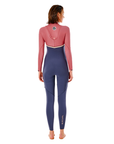 Rip Curl Women E Bomb 3/2 Zip Free Steamer Slate Rose - Booley Galway