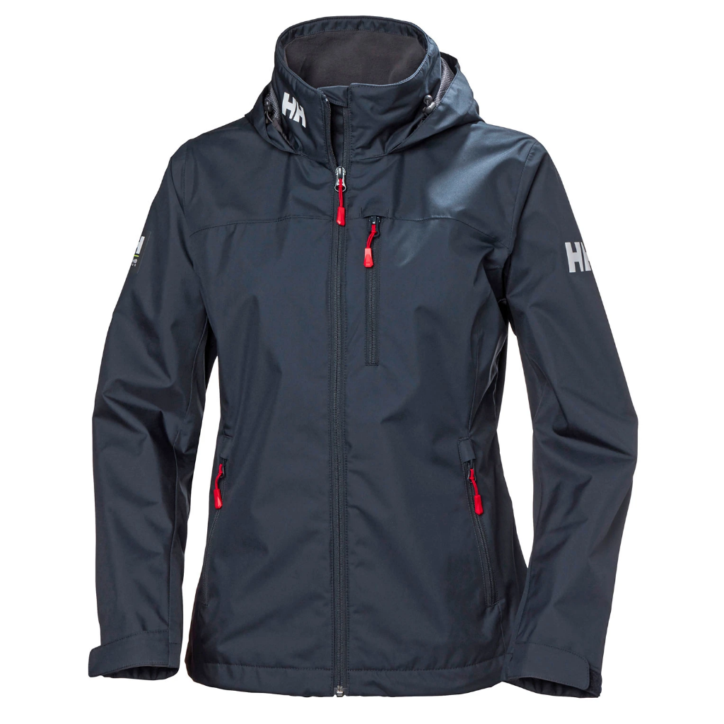 Helly Hansen Women's Crew Hooded Midlayer Jacket Navy - Booley Galway