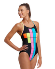 Funkita Women's Diamond Back One Piece Building Blocks - Booley Galway