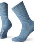 Smartwool Women's Hike Classic Edition Light Cushion Crew Socks Mist Blue - Booley Galway