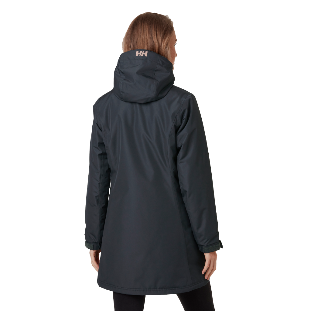 Helly Hansen Women's Long Belfast Winter Jacket Ebony - Booley Galway