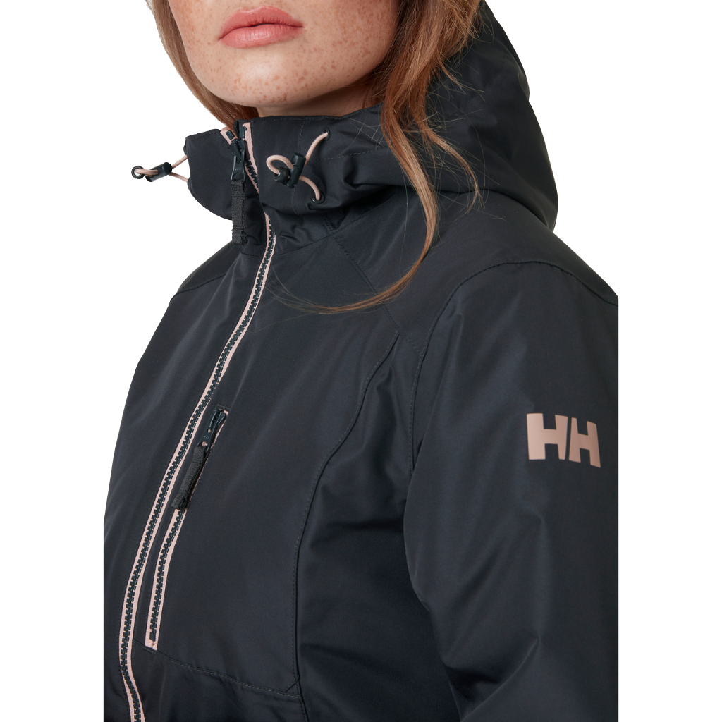 Helly Hansen Women's Long Belfast Winter Jacket Ebony - Booley Galway