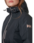 Helly Hansen Women's Long Belfast Winter Jacket Ebony - Booley Galway