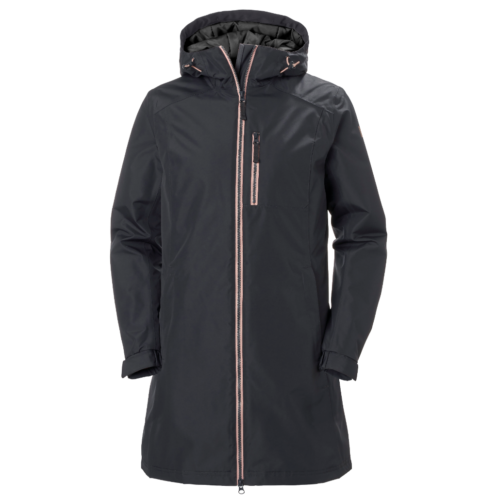 Helly Hansen Women's Long Belfast Winter Jacket Ebony - Booley Galway