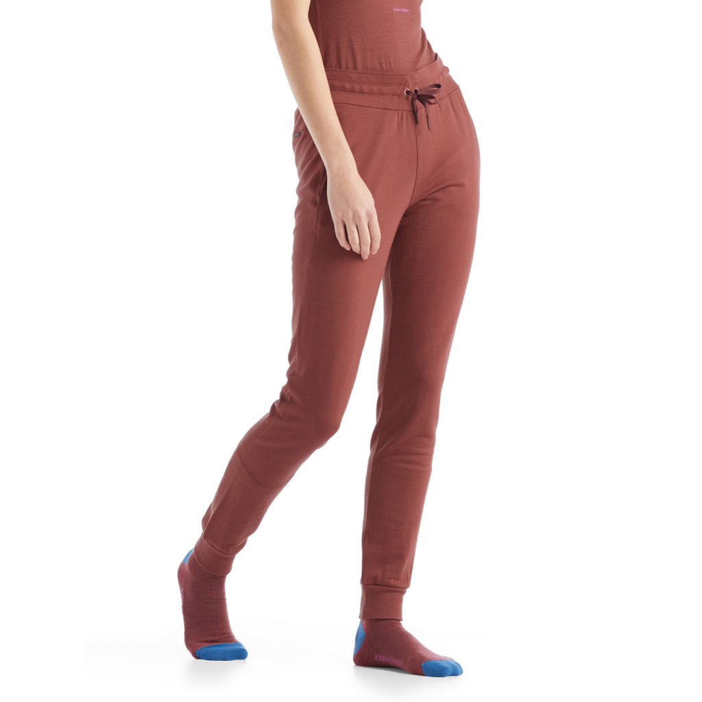 Icebreaker Women's Merino Crush Pants Grape - Booley Galway