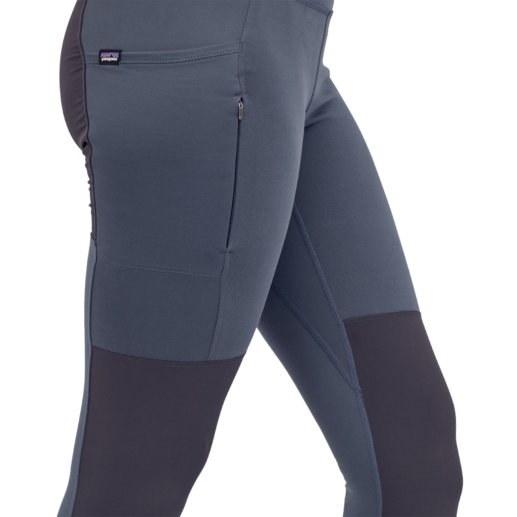 Patagonia Women's Pack Out Hike Tights Smolder Blue - Booley Galway