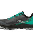 Saucony Women's Peregrine 11 Shadow / Jade - Booley Galway