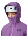 Helly Hansen Women's Verglas Infinity Shell Jacket Crushed Grape - Booley Galway