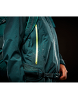 Women's Verglas Infinity Shell Jacket Midnight Green - Booley Galway