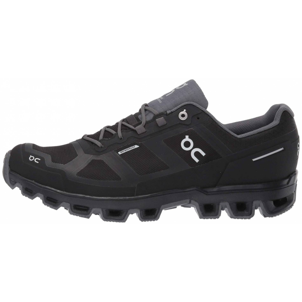 Women's Cloudventure Waterproof Black / Graphite - Booley Galway