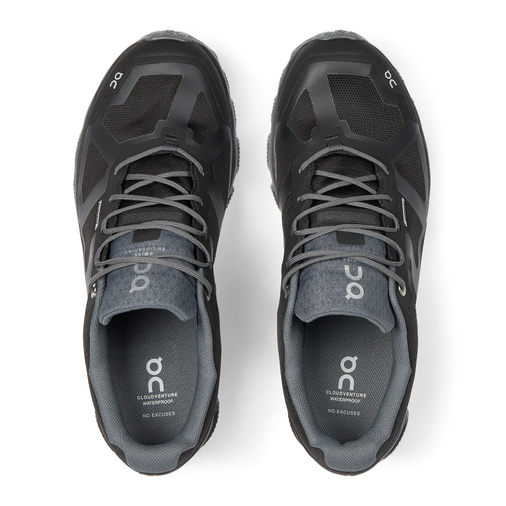 Women's Cloudventure Waterproof Black / Graphite - Booley Galway