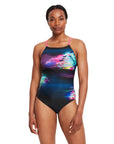 Zoggs Women's Astral Y Close Back Multi - Booley Galway