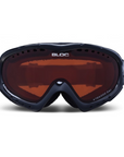 Utopia Shiny Black With Orange Lens