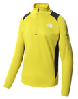 The North Face Men's Athletic Outdoor 1/4 Zip Midlayer Yellow / Asphalt Grey - Booley Galway