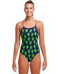 Funkita Women's Diamond Back One Piece Prickly Pete - Booley Galway