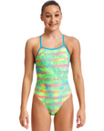 Funkita Kids Strapped In One Piece Palm Free - Booley Galway