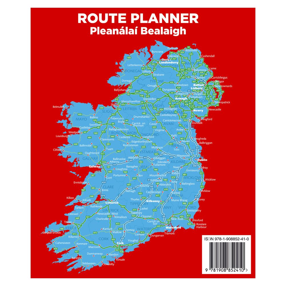 Official Road Atlas Ireland 6th Edition