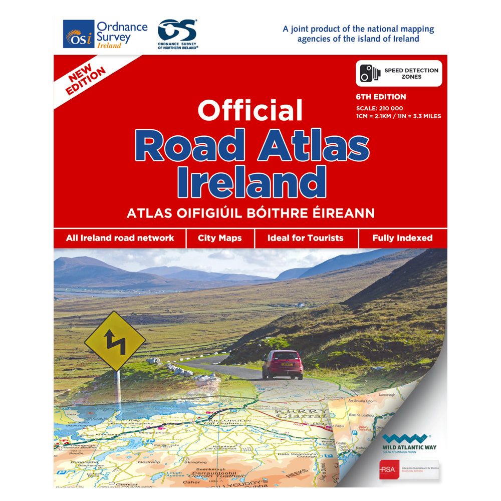 Official Road Atlas Ireland 6th Edition