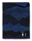 Smartwool Merino Reversible Pattern Neck Gaiter Blueberry - Booley Galway