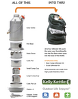 Kelly Kettle Ultimate Scout Kit Stainless Steel - Booley Galway