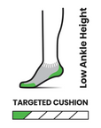 Men's Run Targeted Cushion Low Ankle