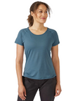 Rab Women's Aleya Tee Orion Blue - Booley Galway