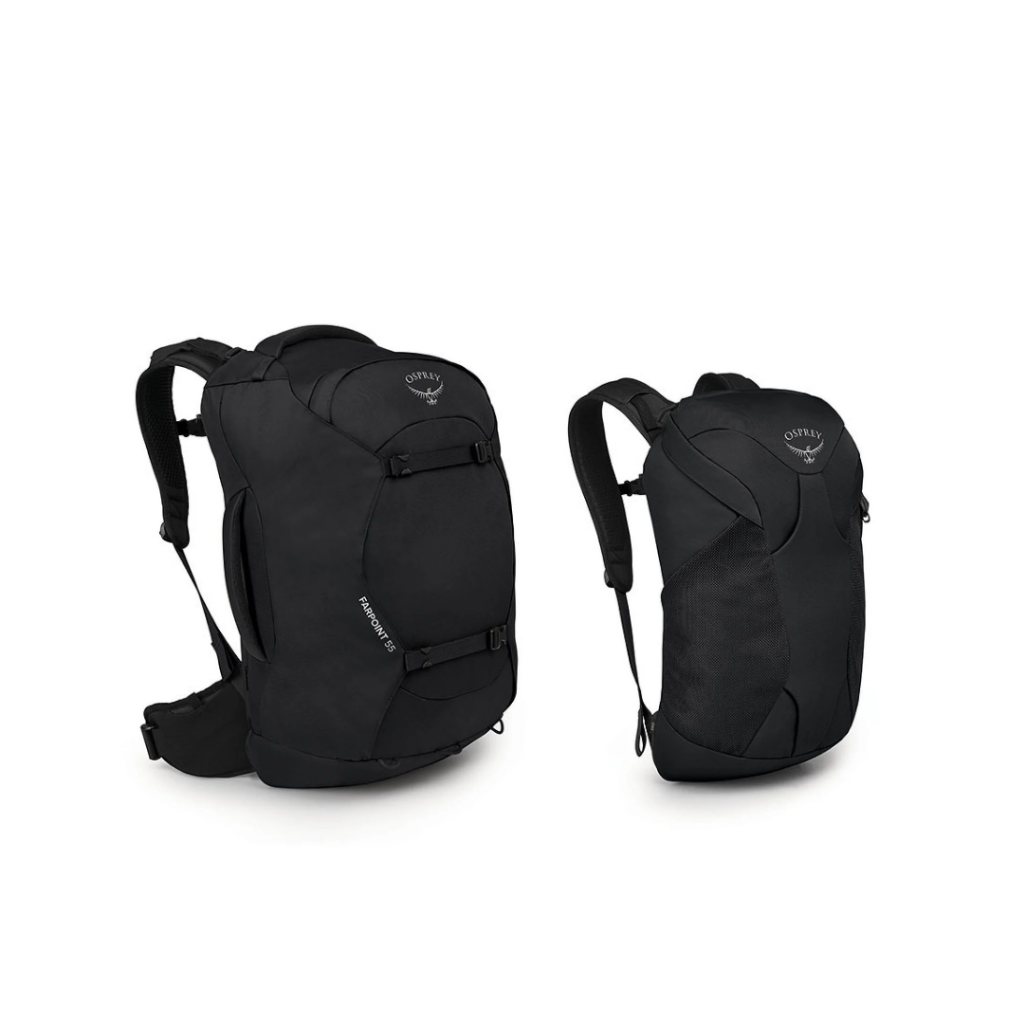 Osprey Men's Farpoint 55L Black - Booley Galway