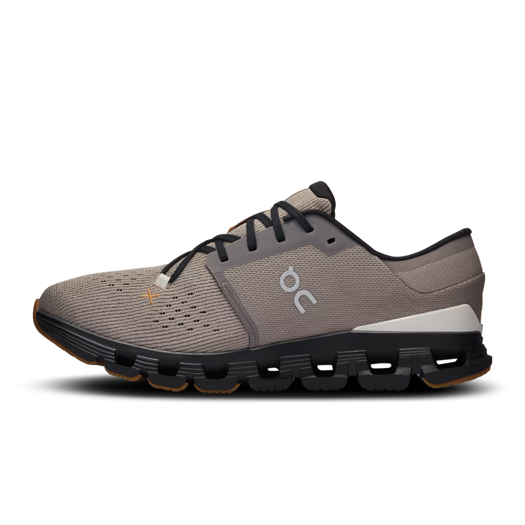 On Running Men&#39;s Cloud X 4 Fog / Black - Booley Galway