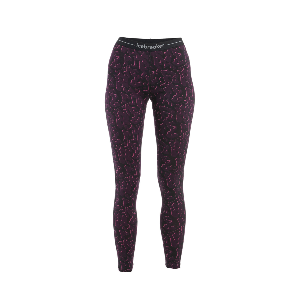 Women's 200 Oasis Leggings Macro Forms - Tempo / Black