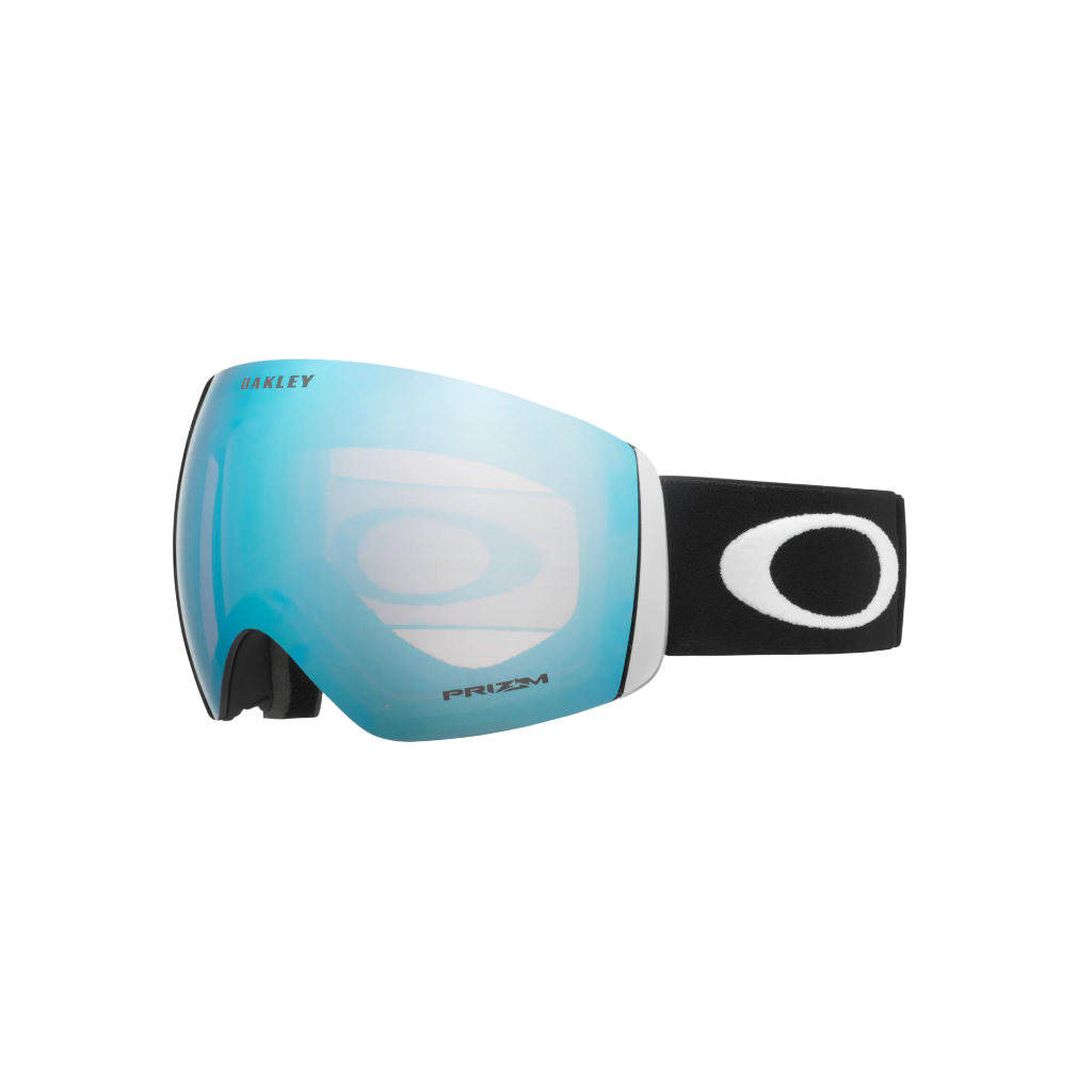 Flight Deck Snow Goggles - Large - Matte Black / Prizm Snow Sapphire Iridium Lens