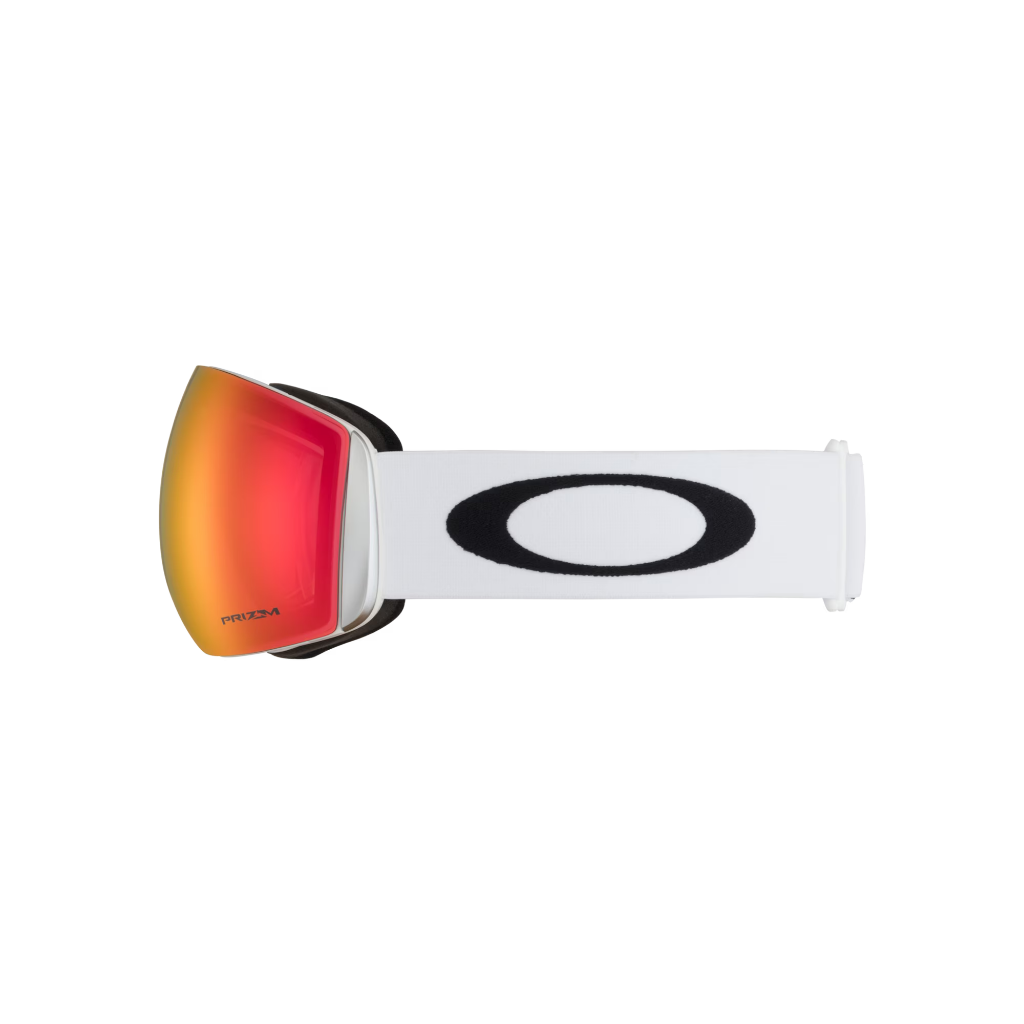 Oakley Flight Deck Snow Goggles - Large Matte White / Prizm Snow Torch Iridium Lens - Booley Galway