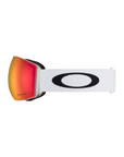 Oakley Flight Deck Snow Goggles - Large Matte White / Prizm Snow Torch Iridium Lens - Booley Galway