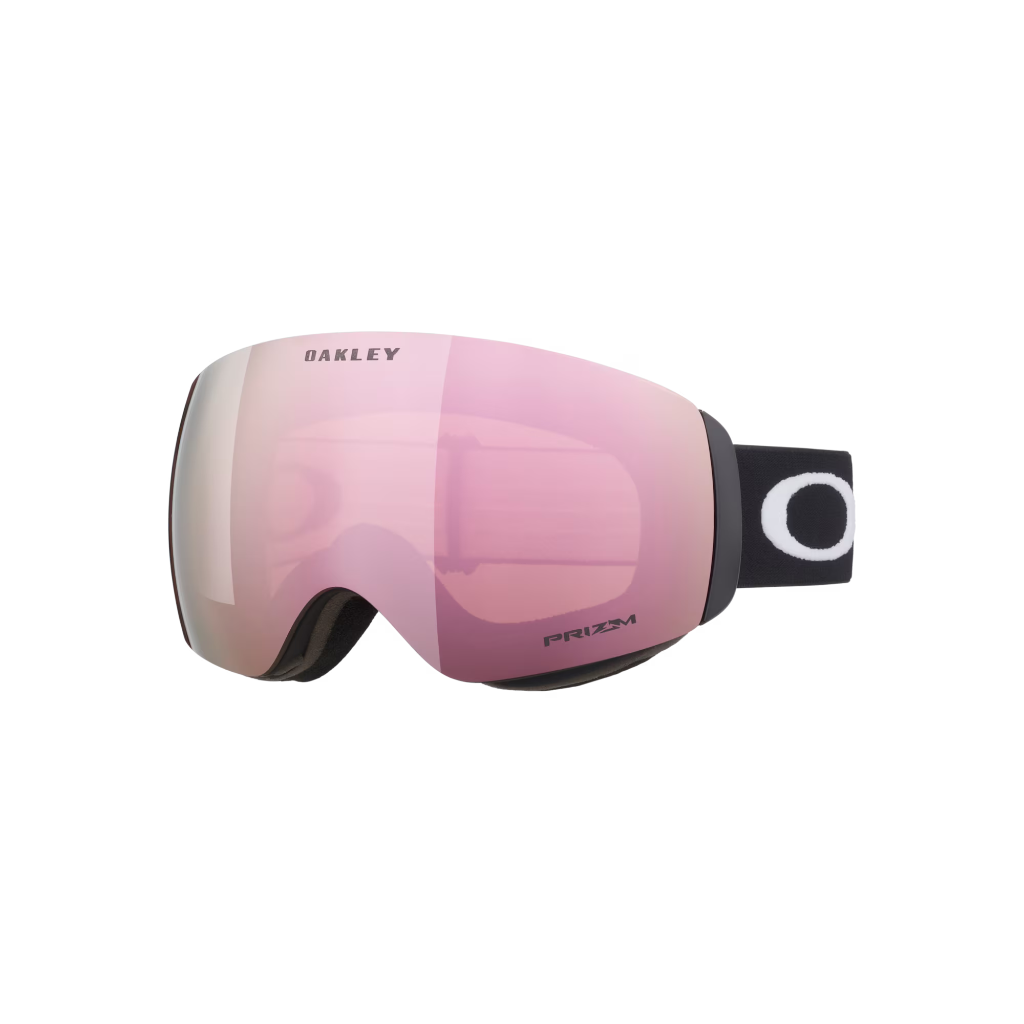 Oakley Flight Deck M Snow Goggles Matte Black / Prizm Rose Gold Iridium Lens - Booley Galway