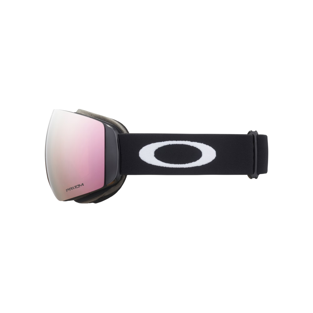 Oakley Flight Deck M Snow Goggles Matte Black / Prizm Rose Gold Iridium Lens - Booley Galway