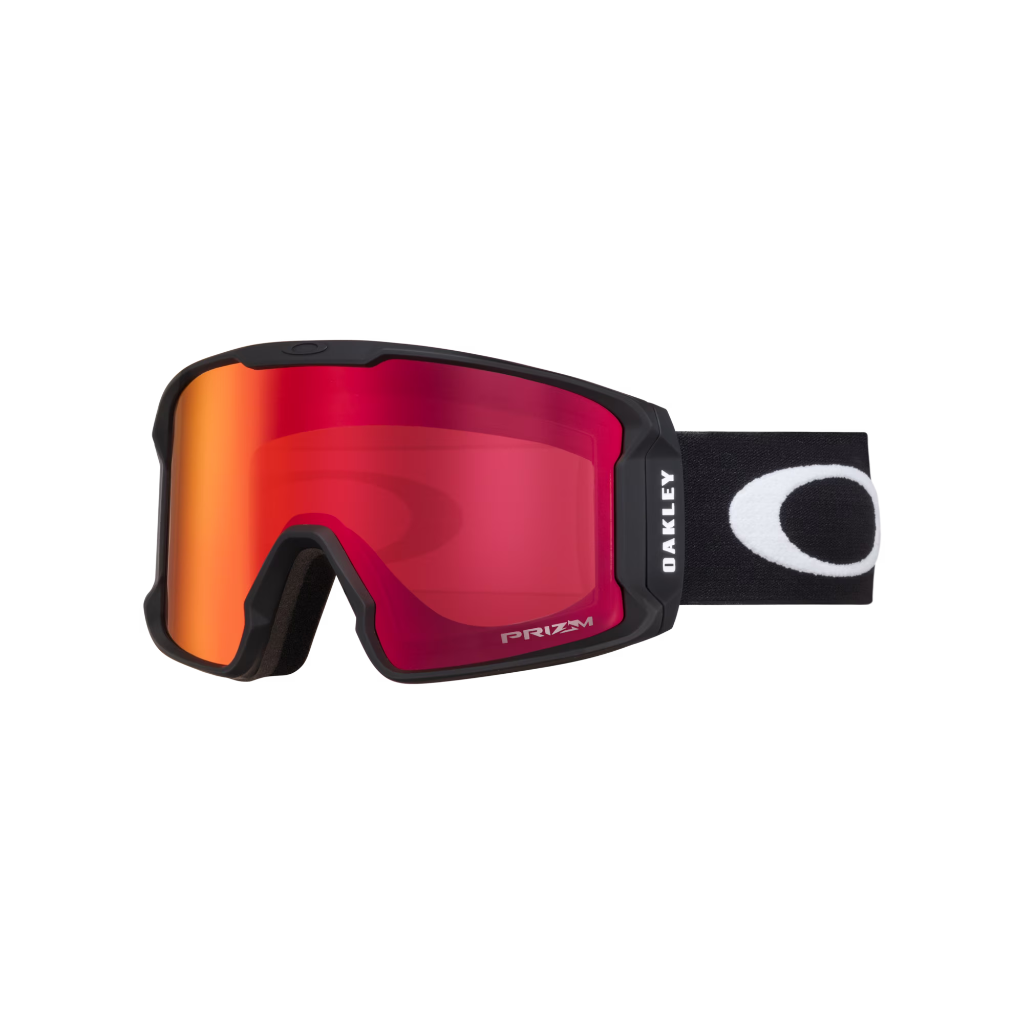 Oakley Line Miner Snow Goggles - Large Matte Black / Prizm Snow Torch Iridium Lens - Booley Galway